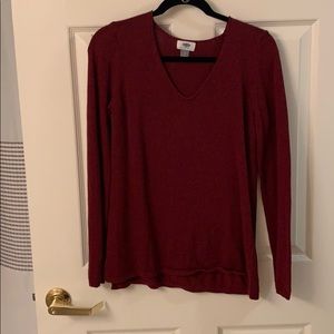 Perfect fitting red sweater